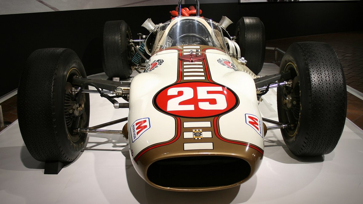 American Red Ball Halibrand Ford front view Honda Collection Hall