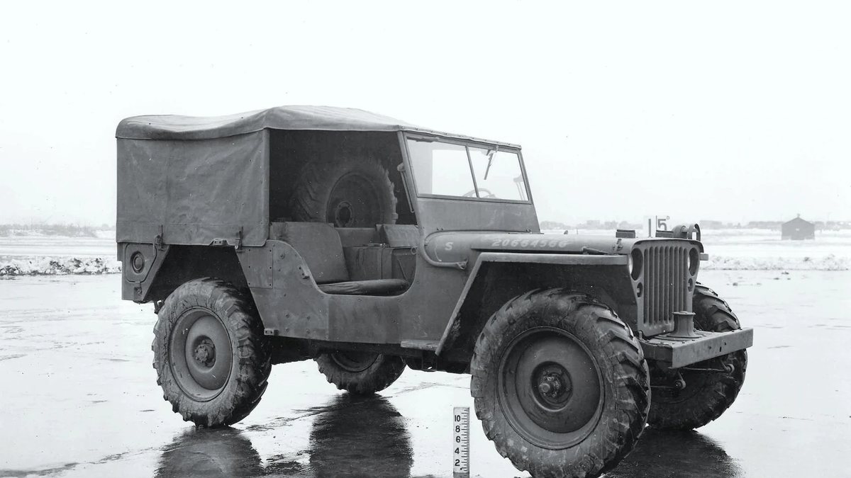Willys MLW-2 truck, 1⁄2-ton, 4x4, pickup, Light 'Jungle Jeep' prototype