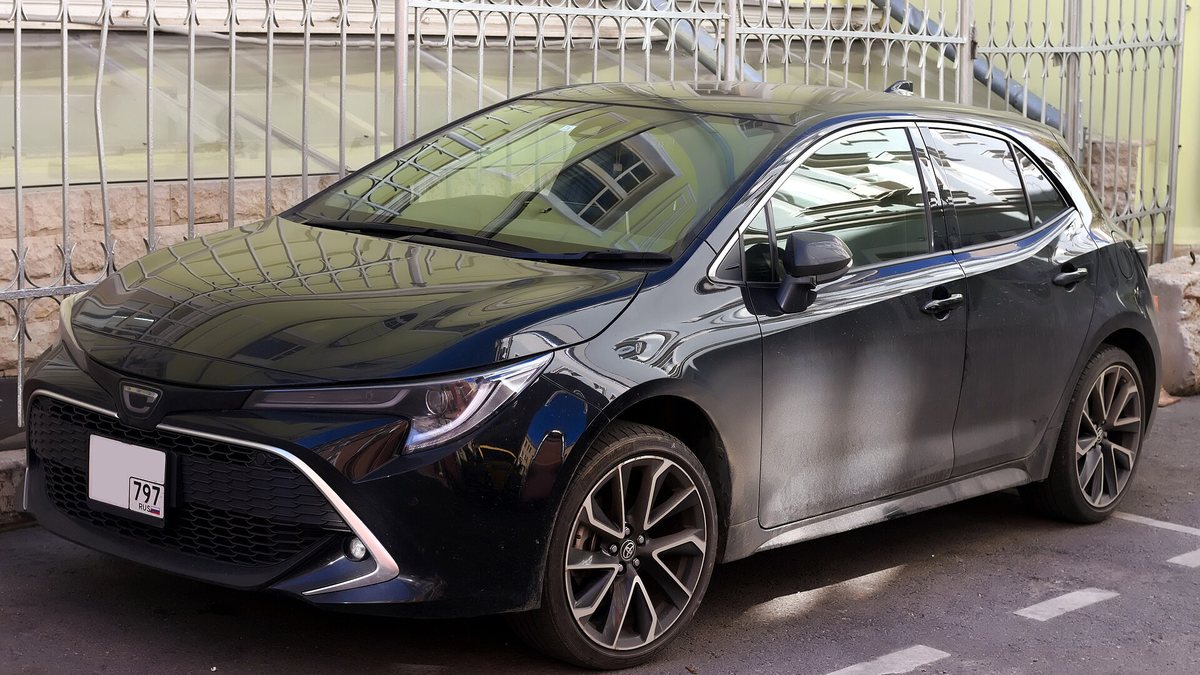 Moscow, Toyota Corolla Sport hatchback, Sept 2025 02